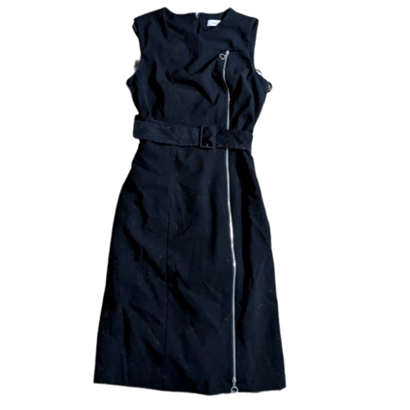 Calvin Klein Dresses & Skirts - Beautiful! Calvin Klein belted dress size zero